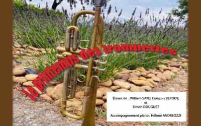 Audition des classes de trompettes du Conservatoire à Rayonnement Régional du Grand Avignon