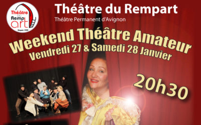Weekend Théâtre Amateurs 27 & 28 Janvier